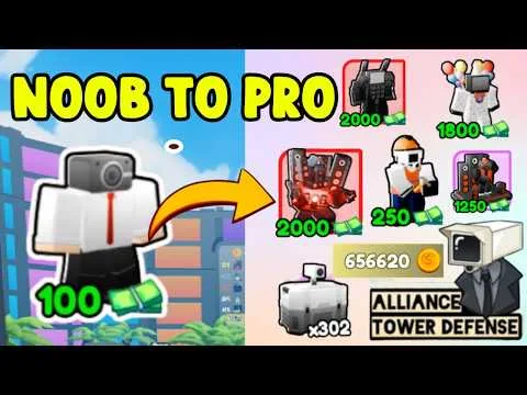 I Spent 11 Days Grinding Alliance Tower Defense Noob to Pro